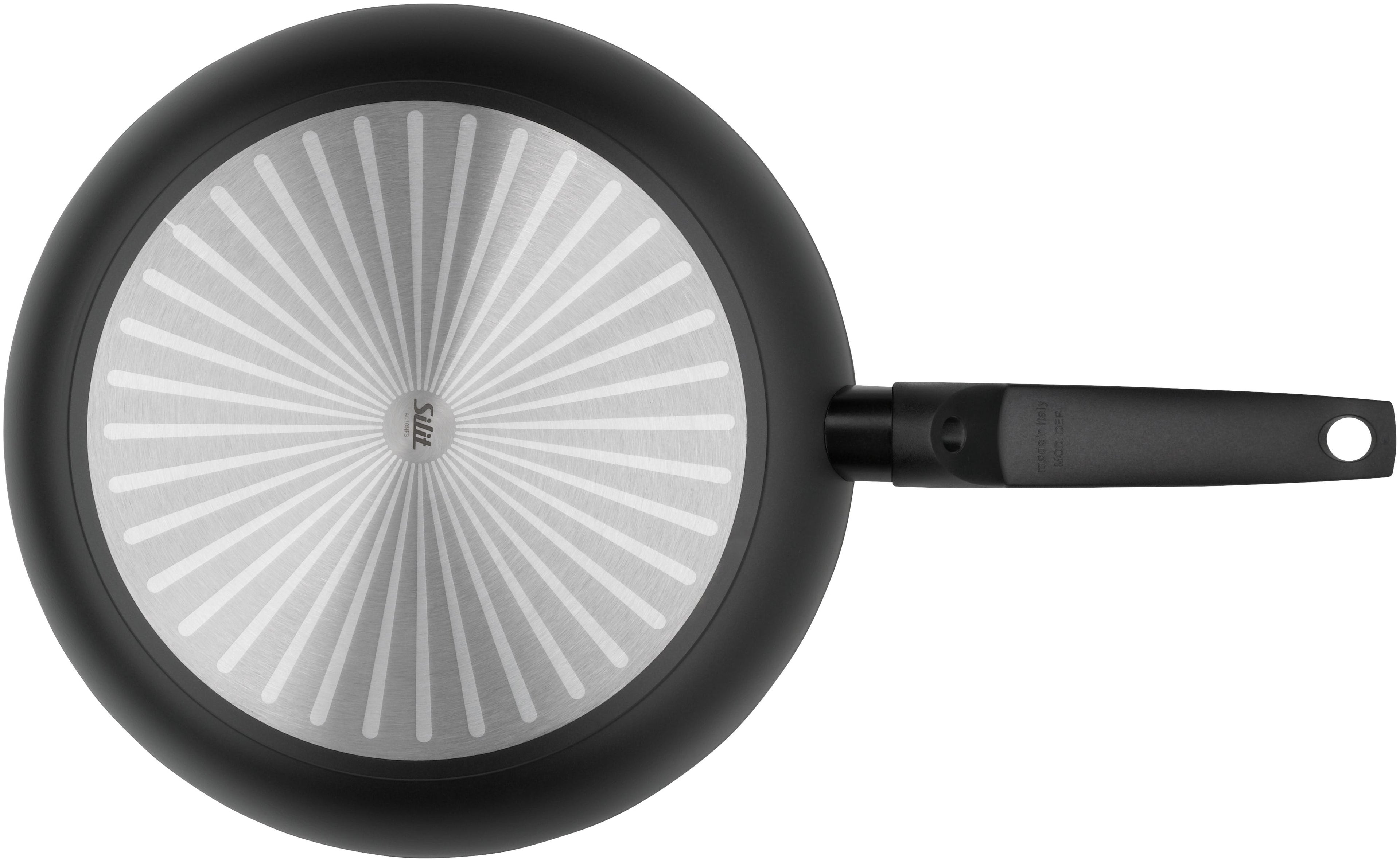 Montert Stekepanne Messino 28 cm aluminium keramisk non-stick på komfyr