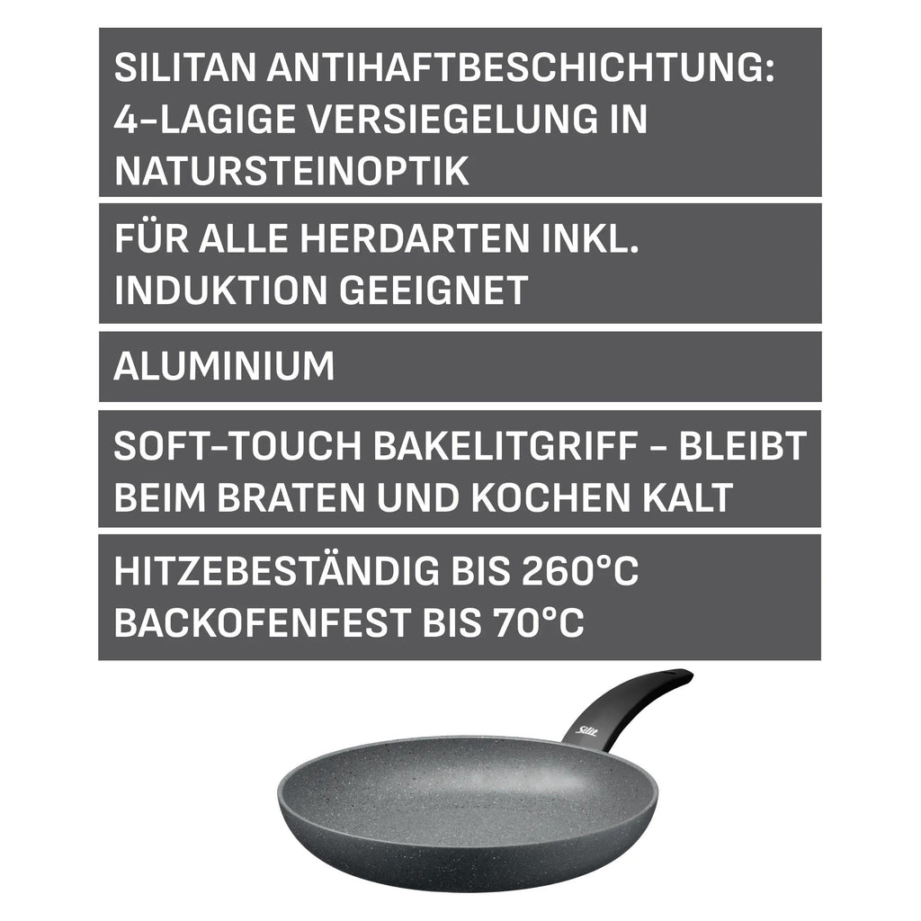 Oversiktsbilde av Stekepanne Montano 28 cm aluminium non-stick induksjon