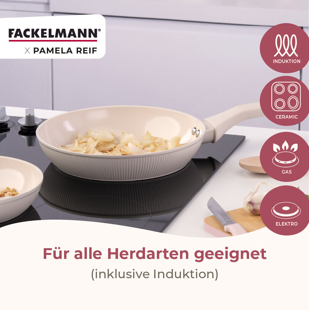 Oversiktsbilde Stekepanne Pamela Reif Shell Ø24 cm non-stick