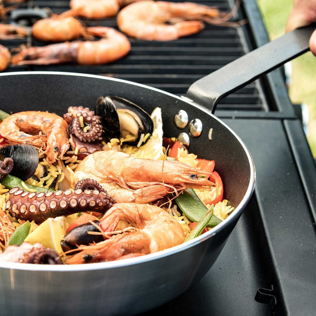 Detalj av Stekepanne Resist Ø28 cm non-stick aluminium FMprofessional belegg