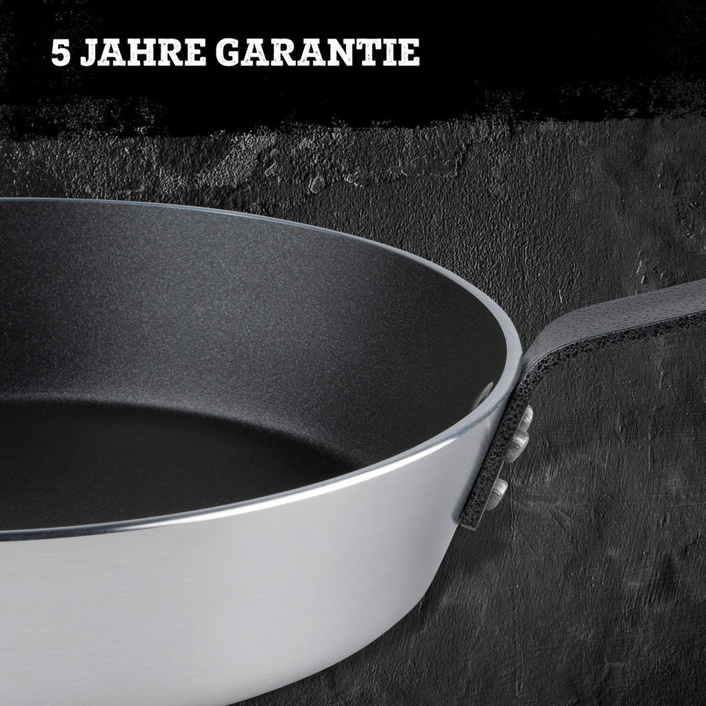 Stekepanne Resist Ø28 cm non-stick aluminium FMprofessional fra siden