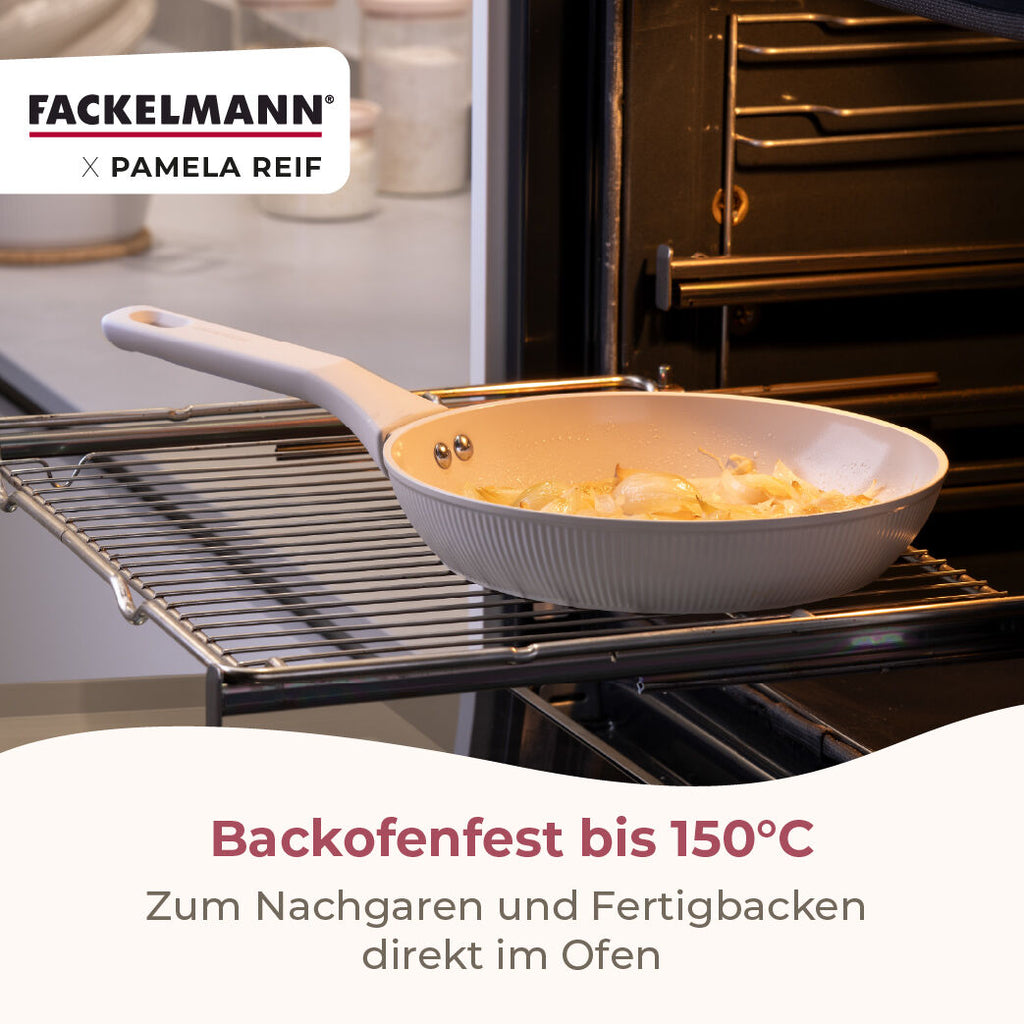 Oversikt av Stekepanne Shell resirkulert aluminium Ø28 cm keramisk non-stick