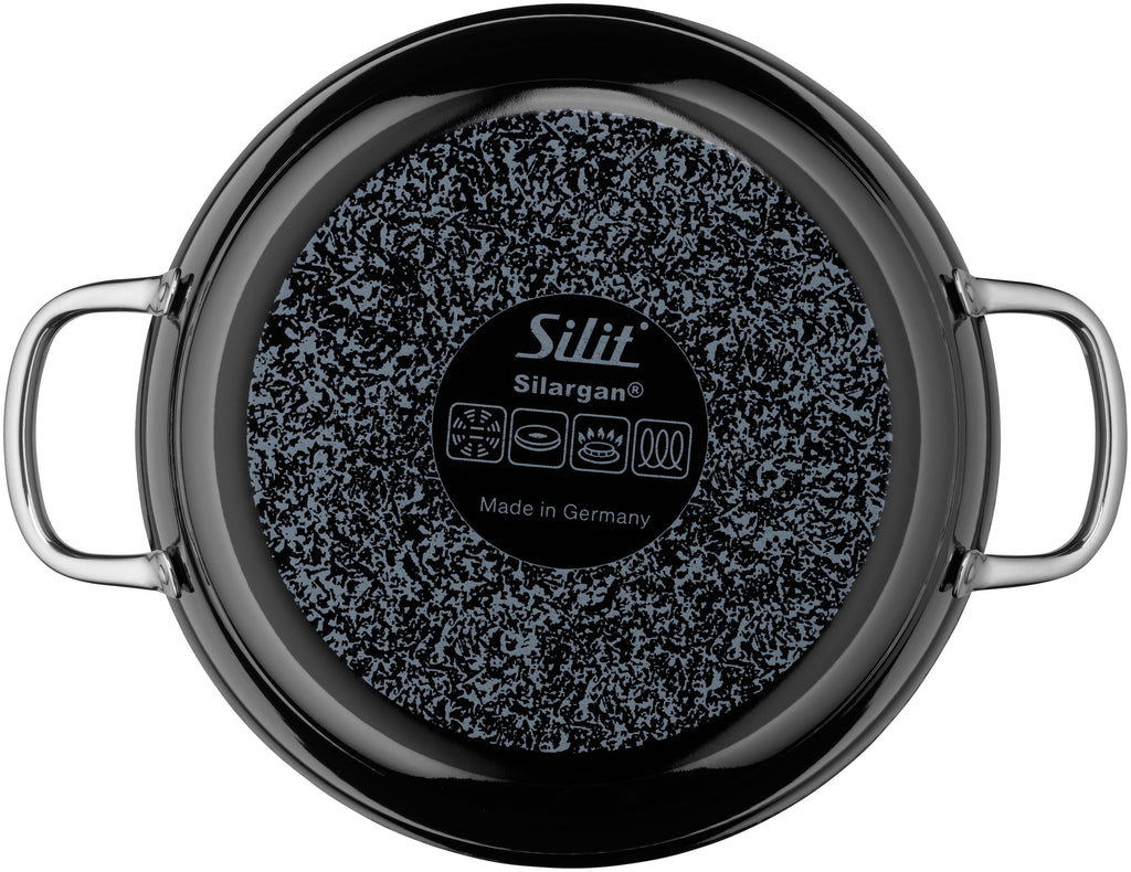 Stekepanne Silargan® 24 cm induksjon svart - Silit bakside