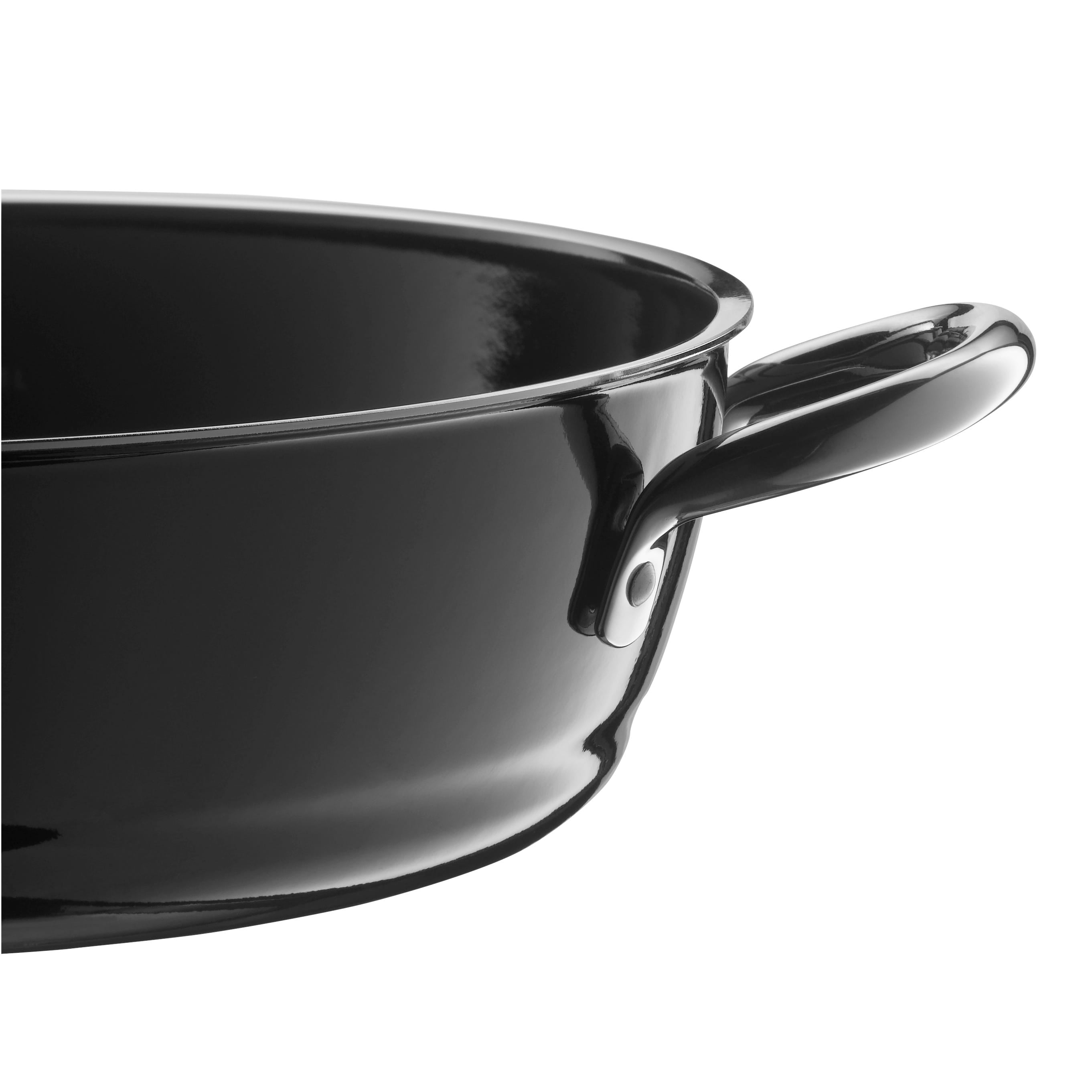 Detalj av Stekepanne Silargan® 24 cm induksjon svart - Silit håndtak