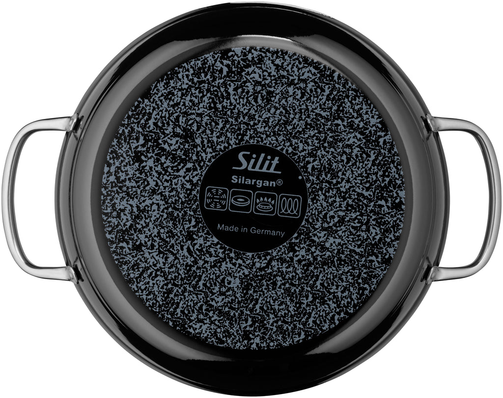 Stekepanne Silargan® 28 cm induksjon svart - Silit bakside