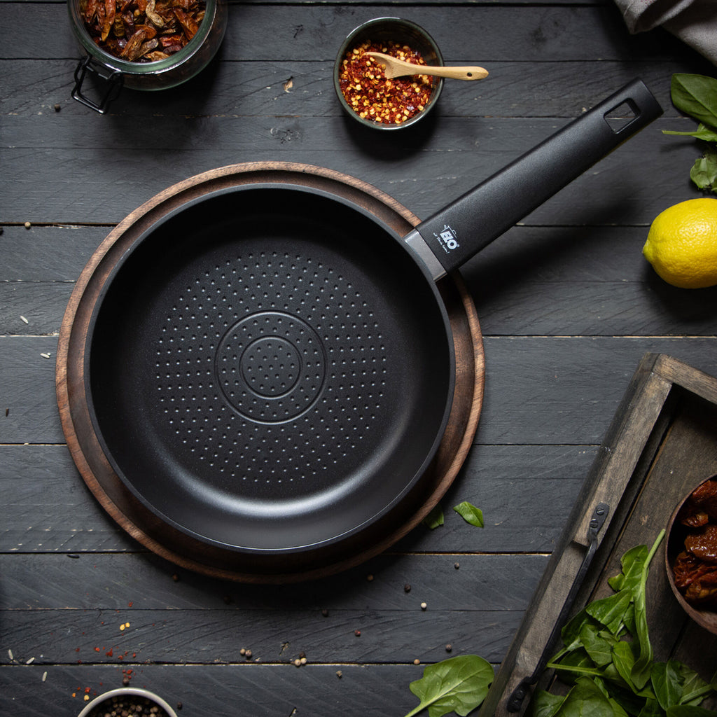 Stekepanne Smart Wave Ø24 cm non-stick PFAS-fri - ELO bakside