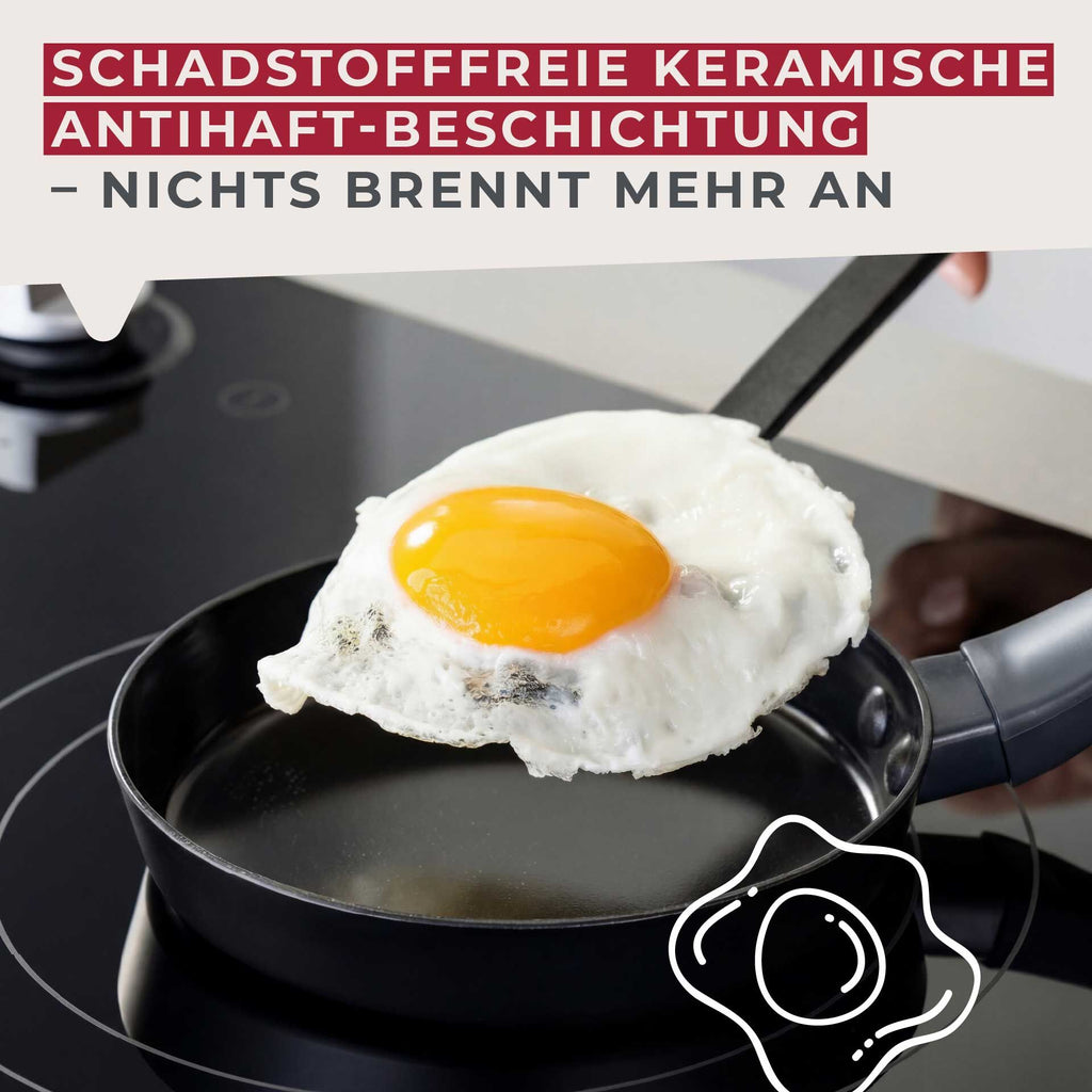 Stekepanne Statement keramikk non-stick Ø14 cm nærbilde av belegg