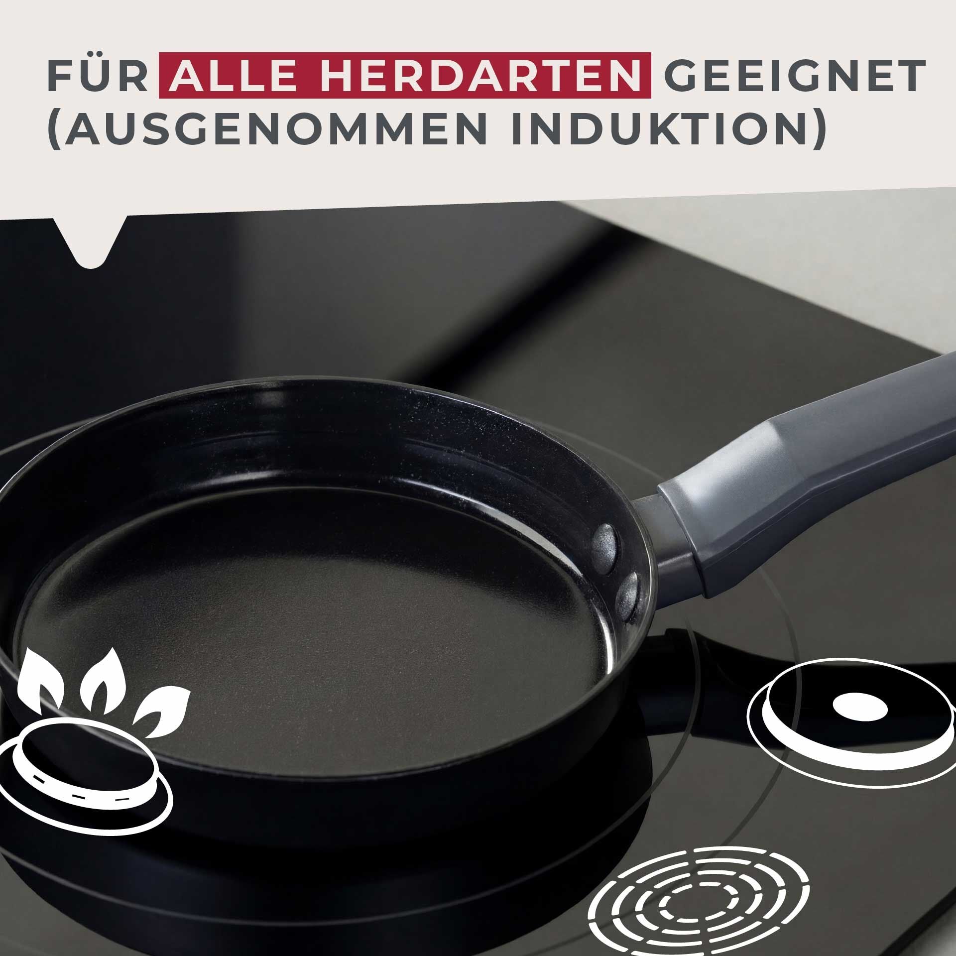 Stekepanne Statement keramikk non-stick Ø14 cm sideprofil
