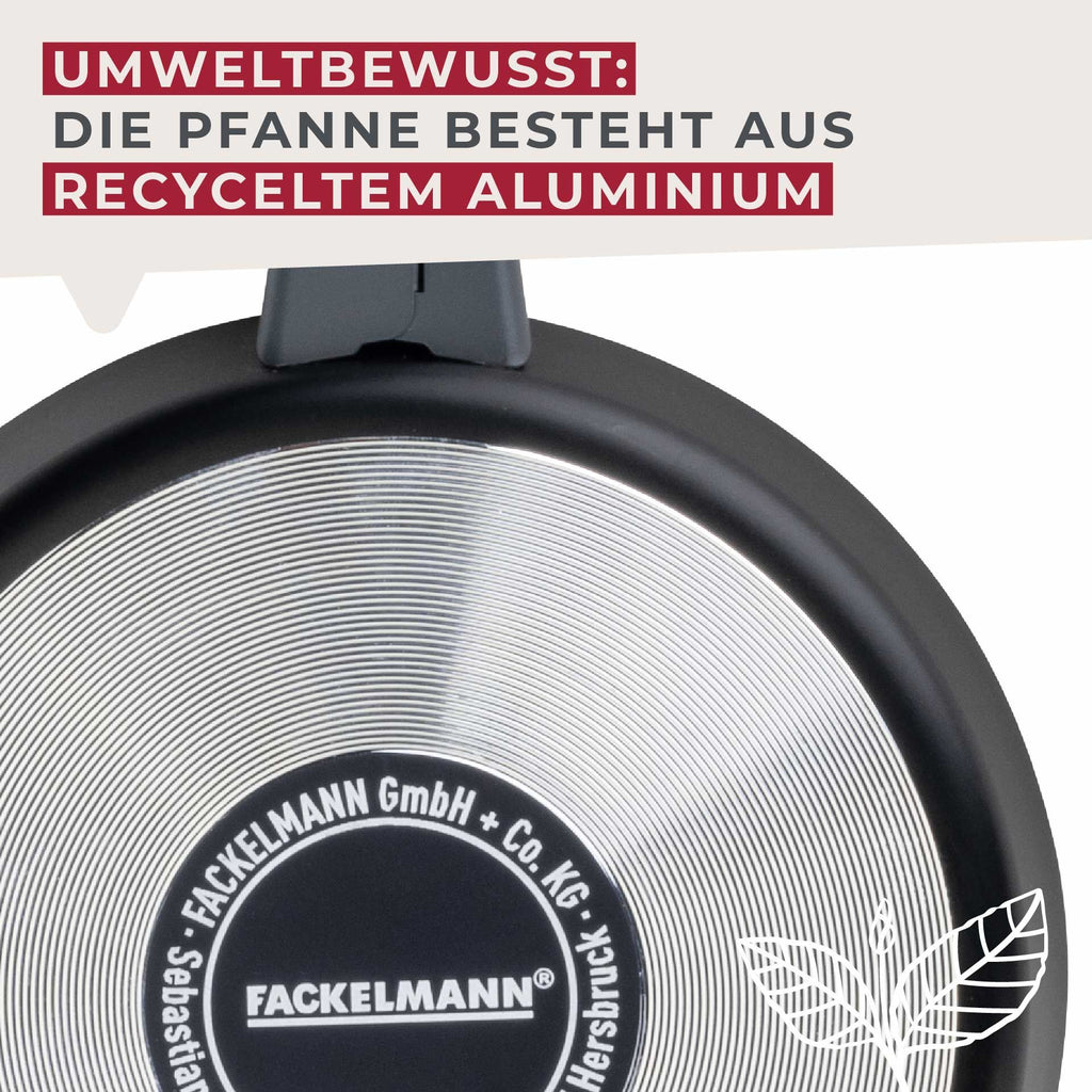 Stekepanne Statement keramikk non-stick Ø14 cm med mat