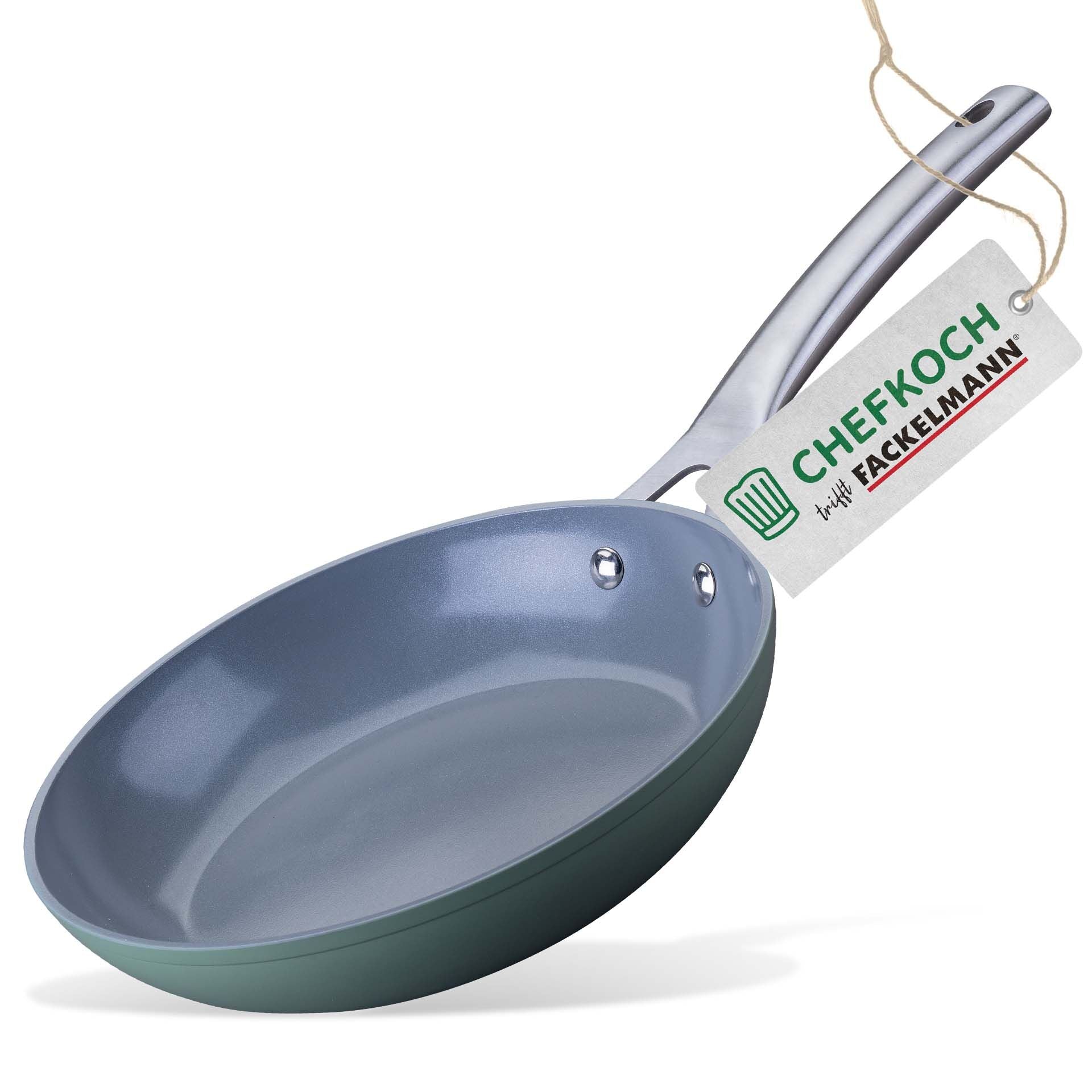 Stekepanne Stuttgart Ø24 cm keramisk non-stick resirkulert aluminium forfra