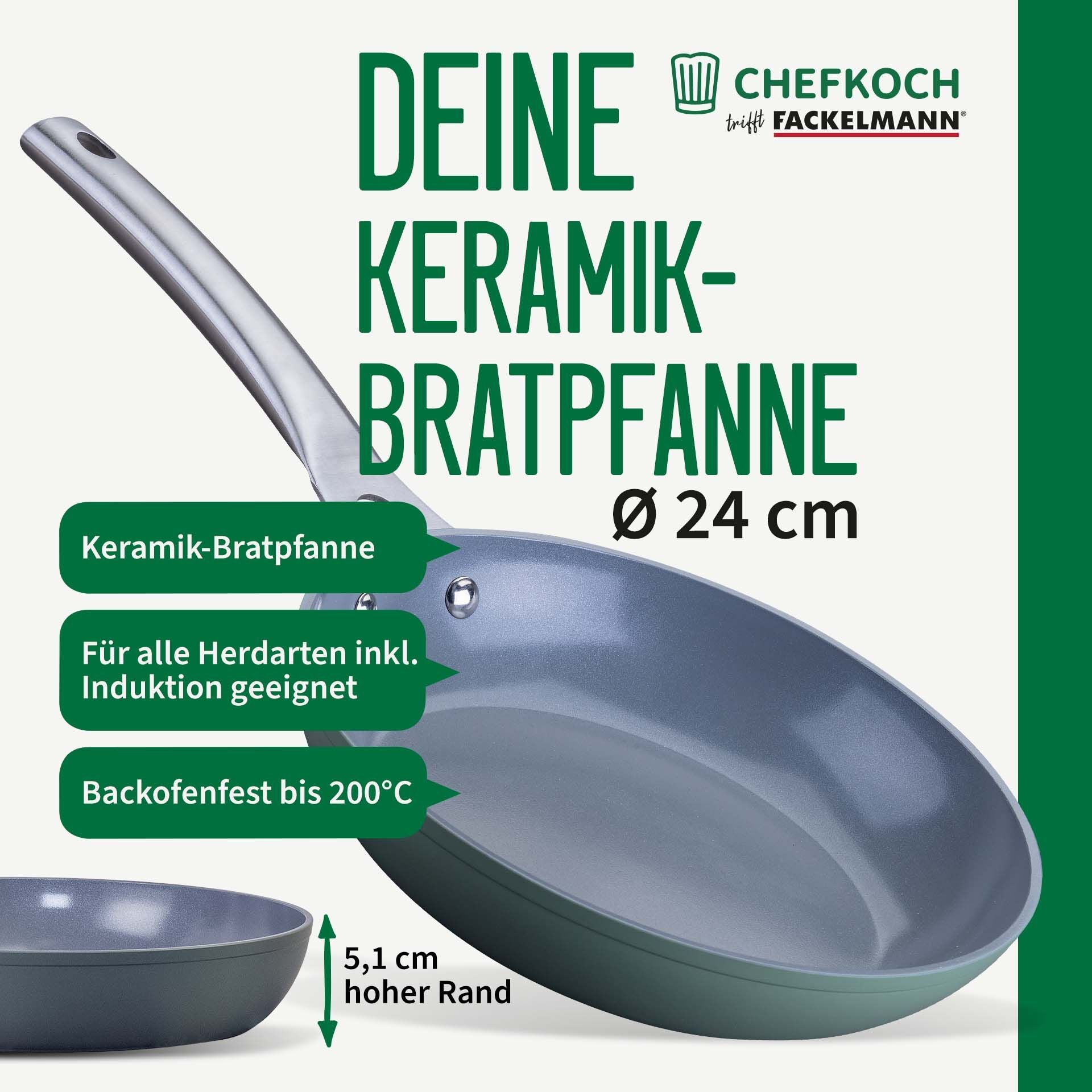 Detalj av keramisk non-stick belegg på Stekepanne Stuttgart Ø24 cm