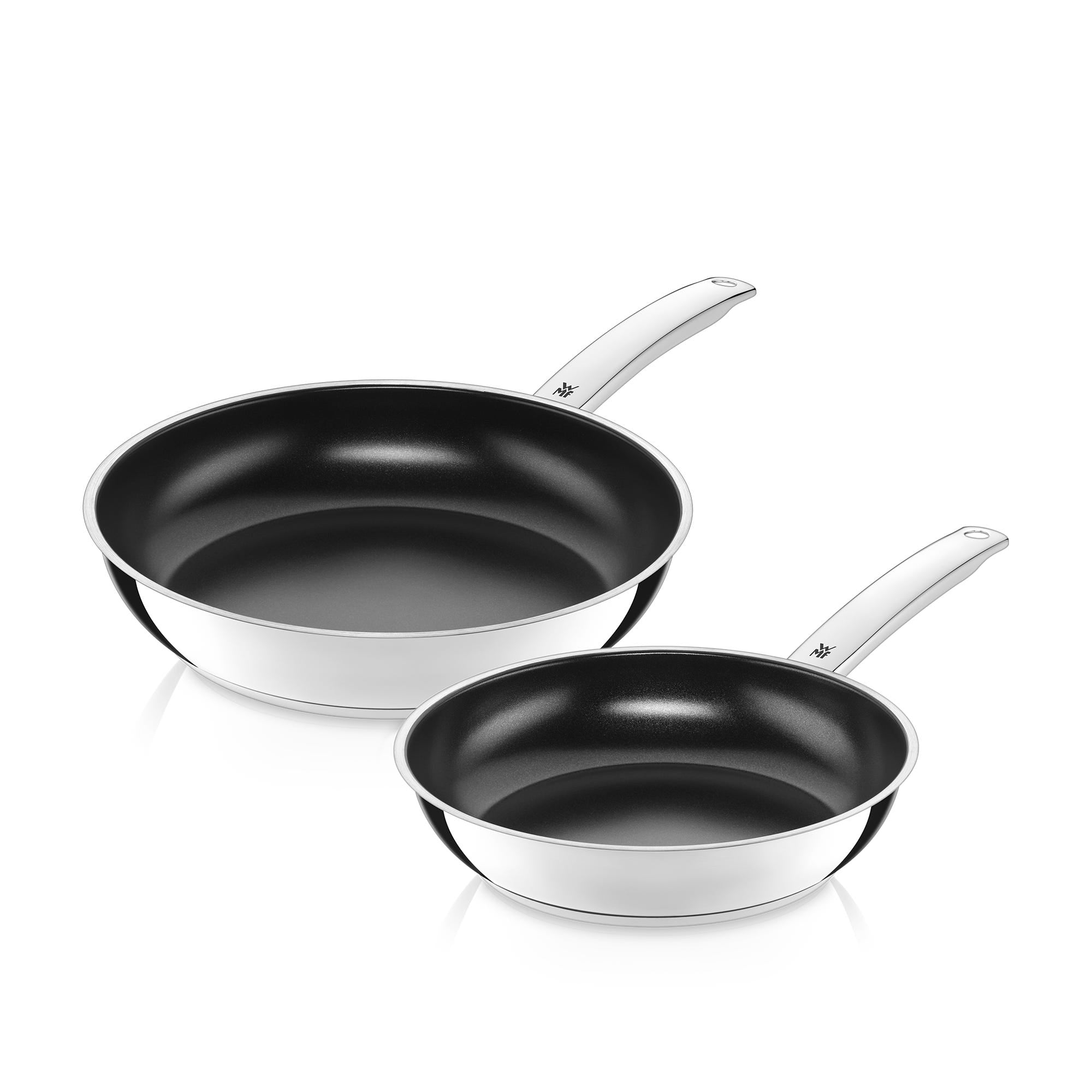 Stekepannesett 2-delt 24 og 28 cm keramisk non-stick Durado - WMF forfra
