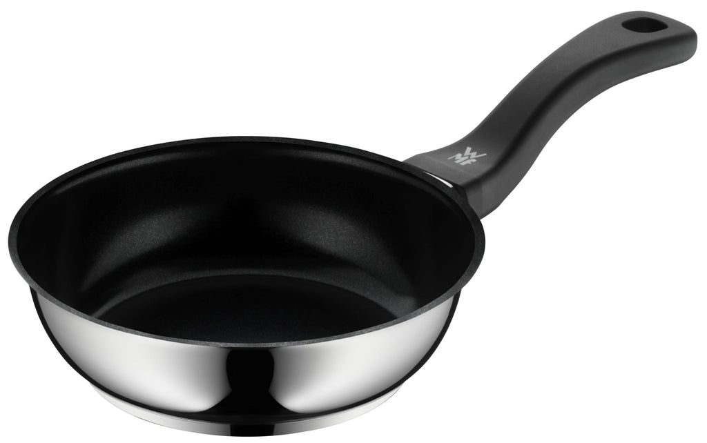 Stekepannesett 2-delt non-stick 18 cm + 28 cm rustfritt stål - WMF sideprofil