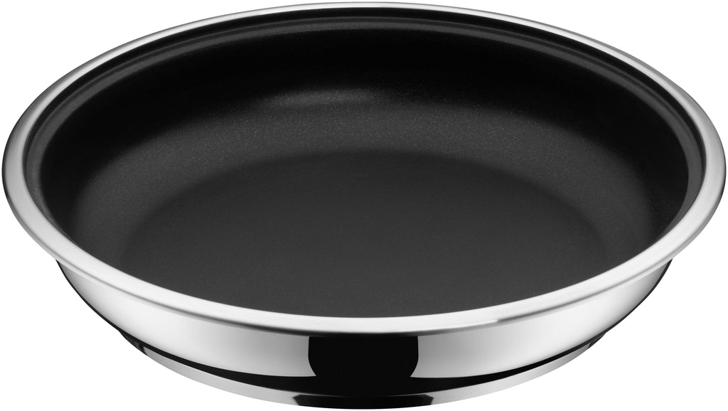 Stekepannesett 3-delt non-stick avtakbart håndtak rustfritt stål stabling av panner