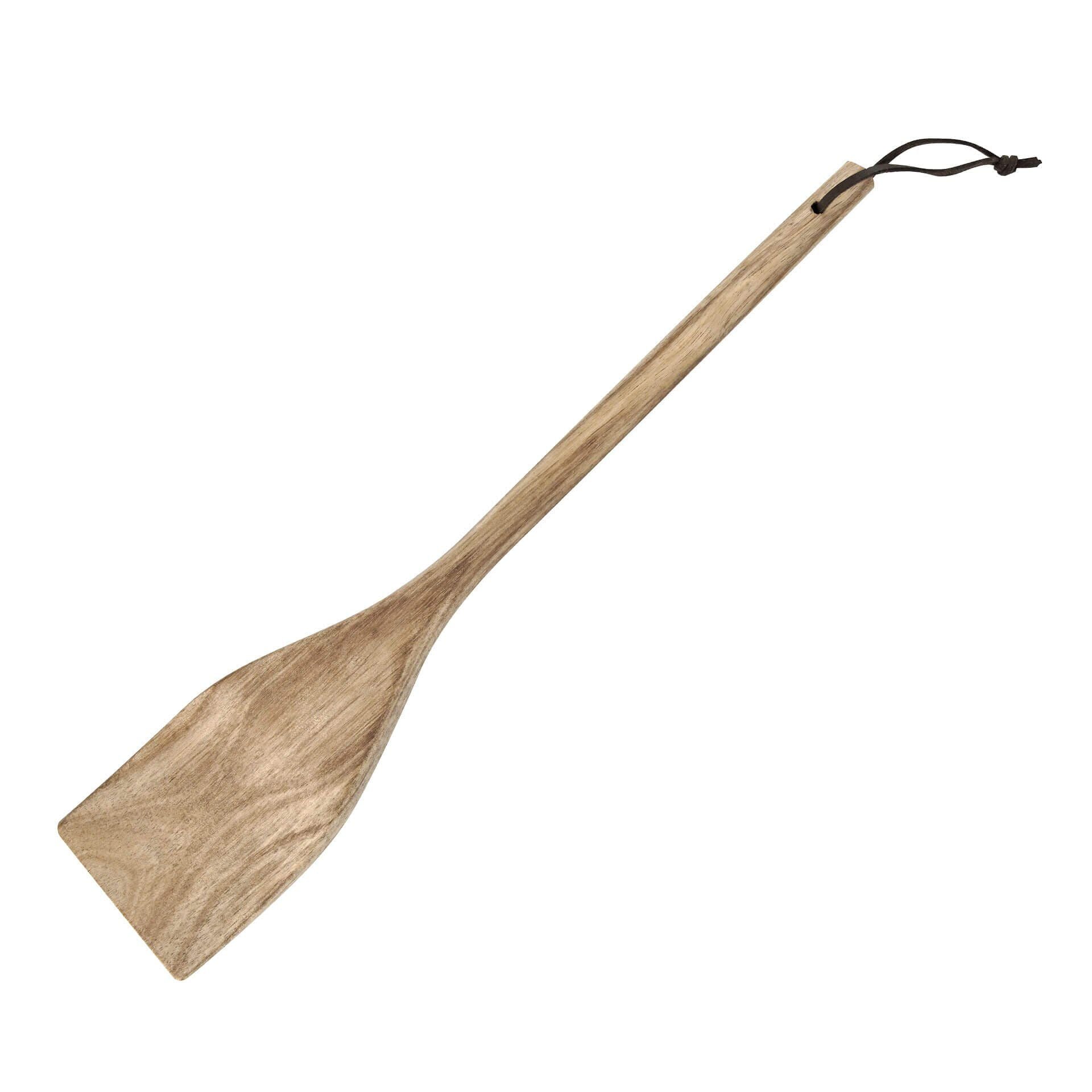 Stekespade akasietre 33 cm non-stick-vennlig forfra