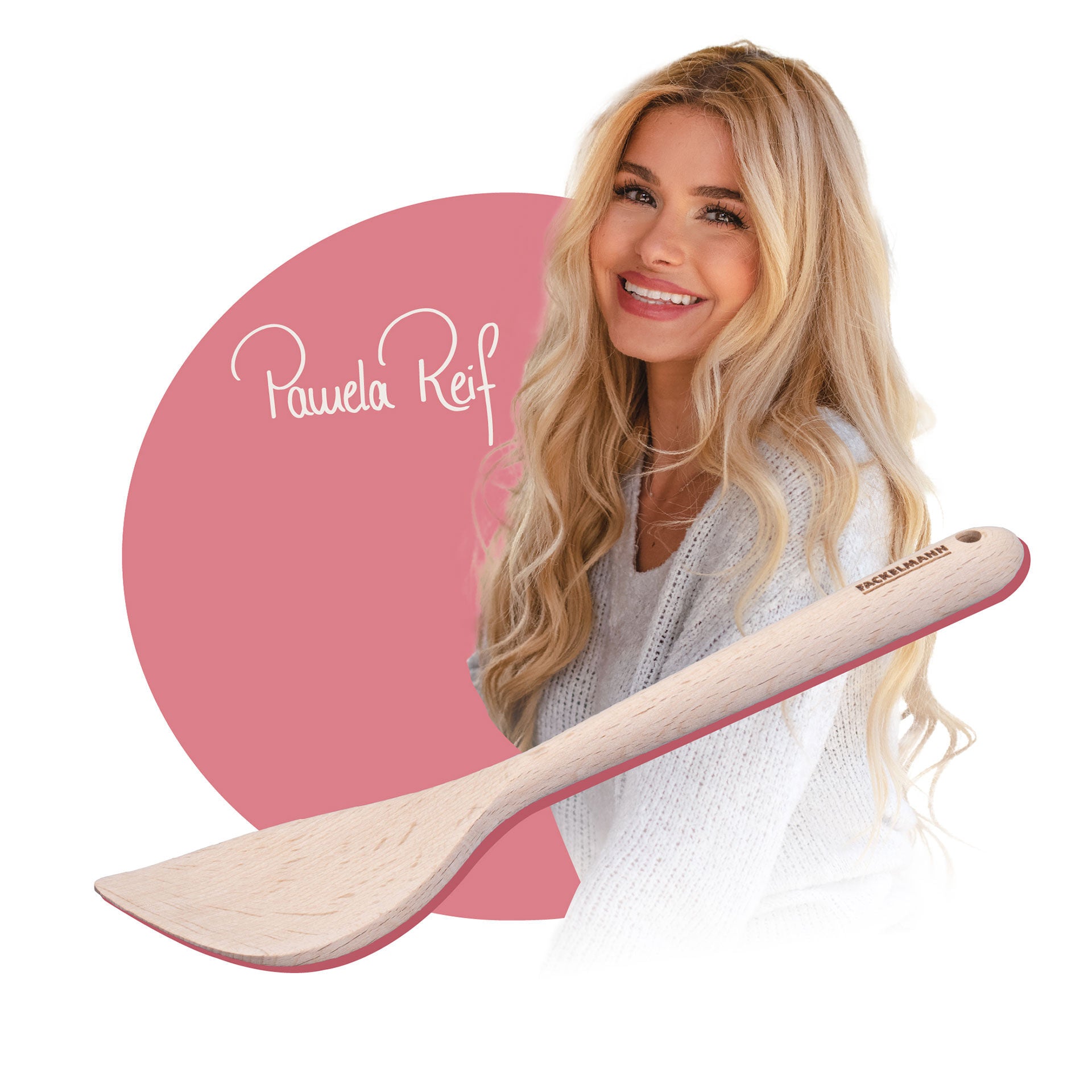 Detalj av Stekespade bøketre 28 cm FSC-sertifisert - Fackelmann