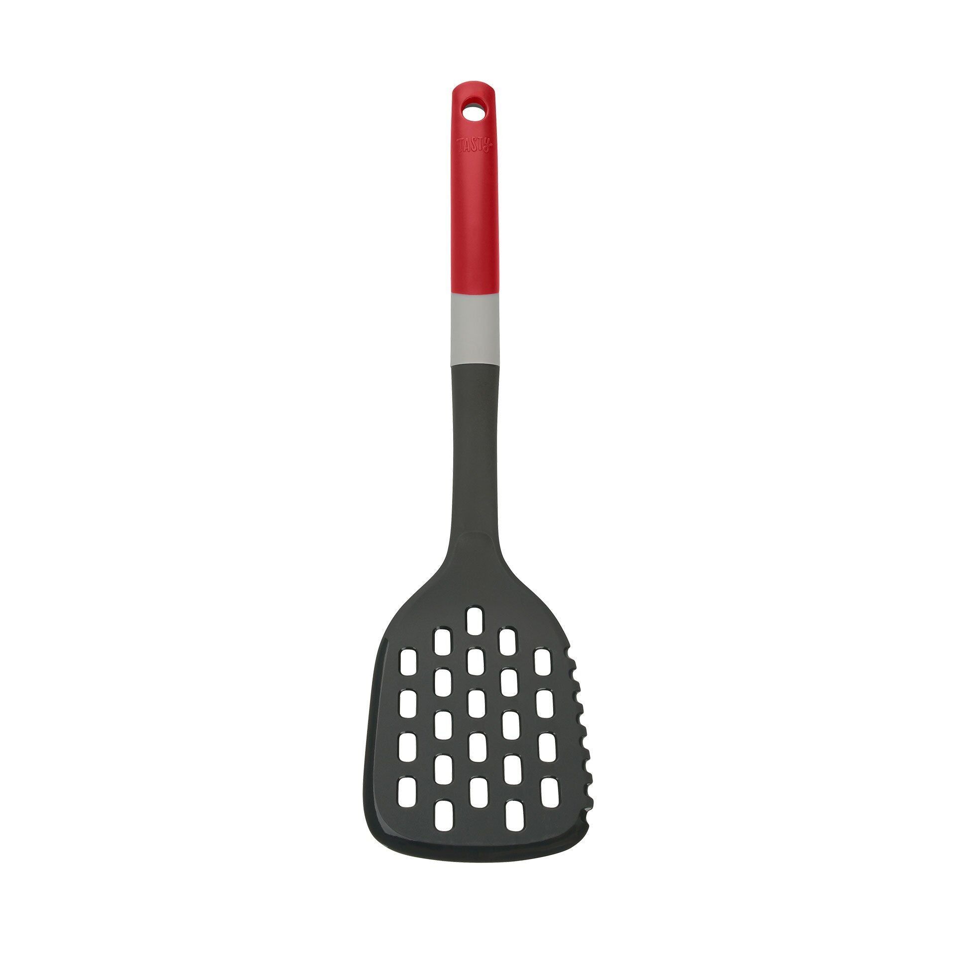 Baksiden av stekespade med skjærefunksjon 34 cm rød nylon - Tasty