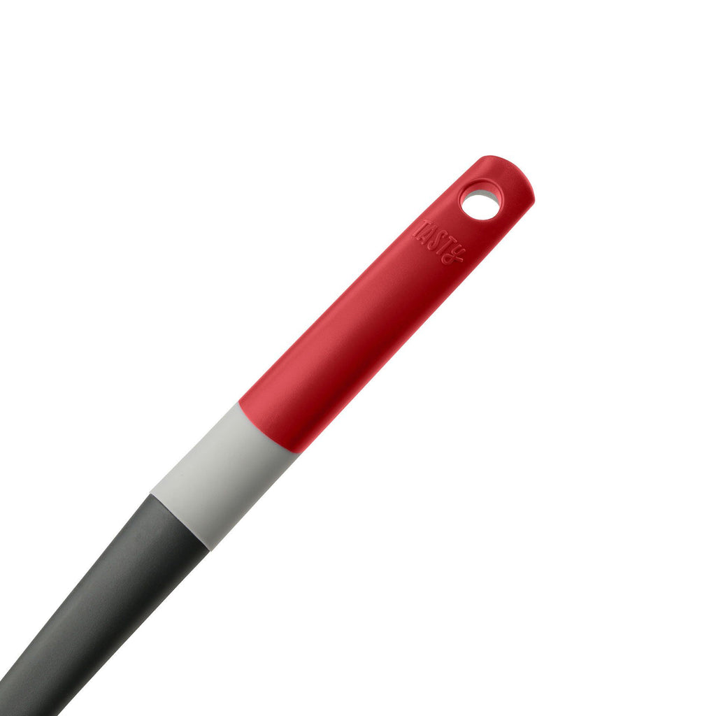 Montert stekespade med skjærefunksjon 34 cm rød nylon - Tasty i kjøkken
