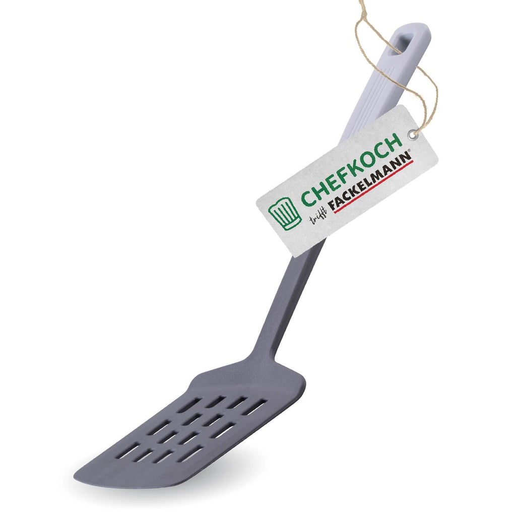 Stekespade med slisser 32 cm non-stick-vennlig fra Chefkoch trifft Fackelmann forfra