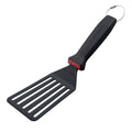 Stekespade med spalter 29x9 cm rustfritt stål forfra