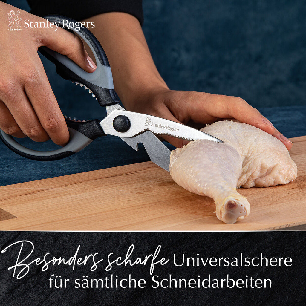 Oversikt av stekespade med spalter 32 cm rustfritt stål - Stanley Rogers
