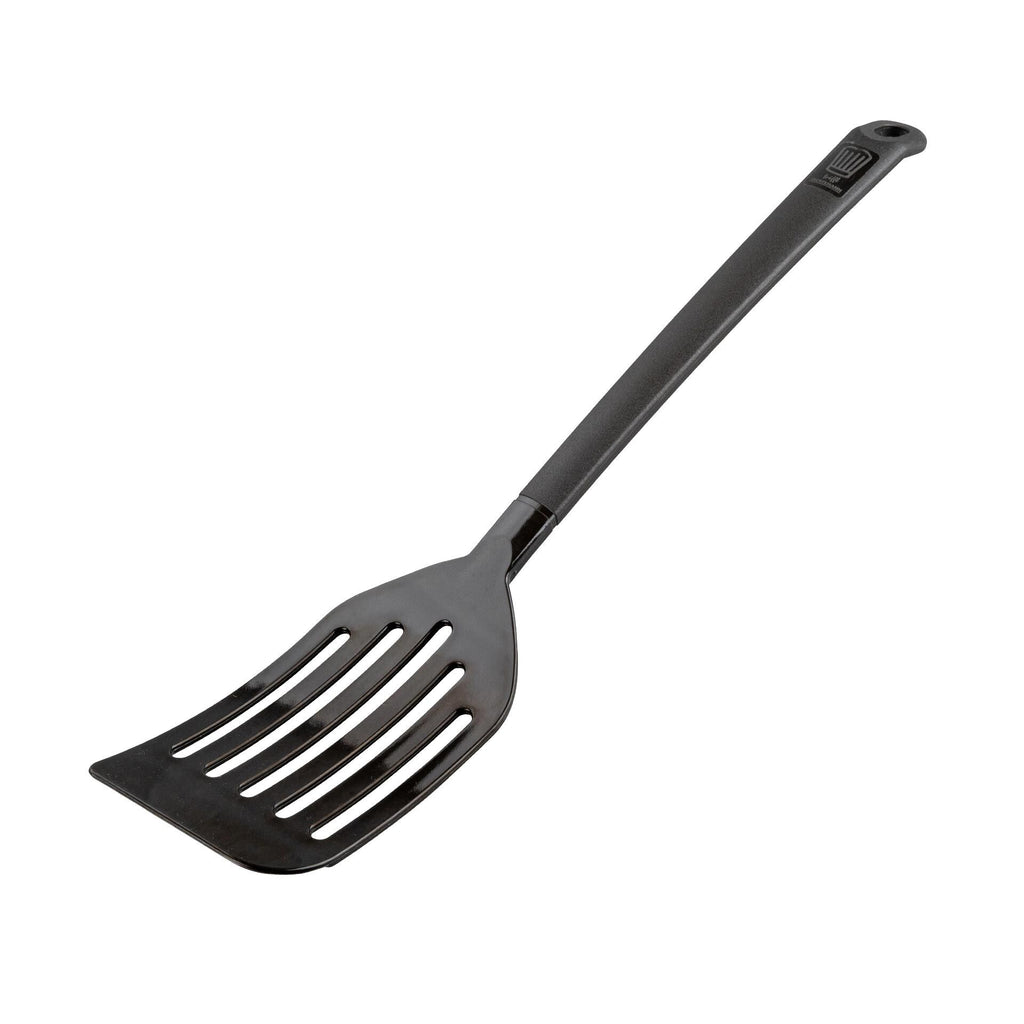 Stekespade med spalter 33 cm varmebestandig nylon forfra