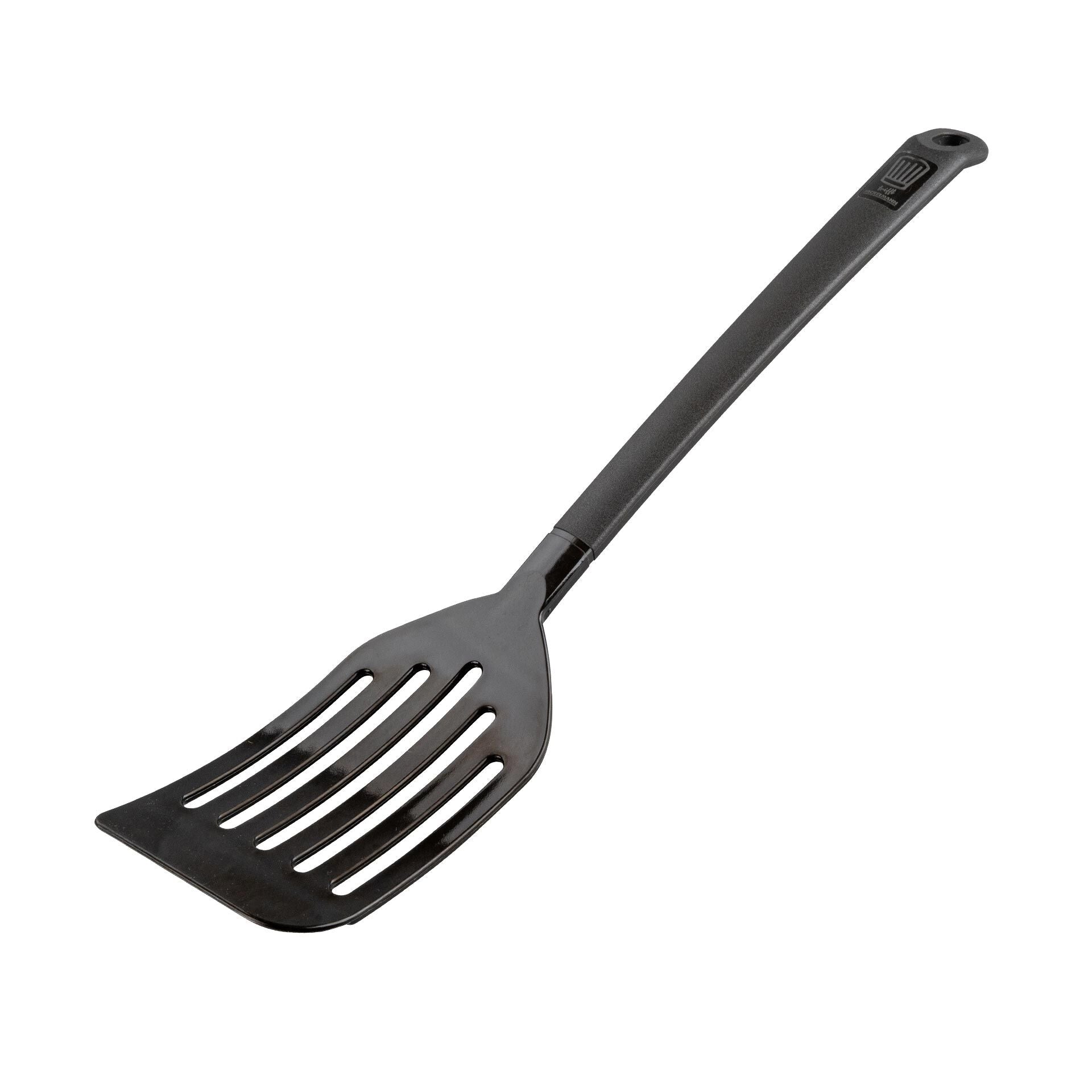 Stekespade med spalter 33 cm varmebestandig nylon forfra
