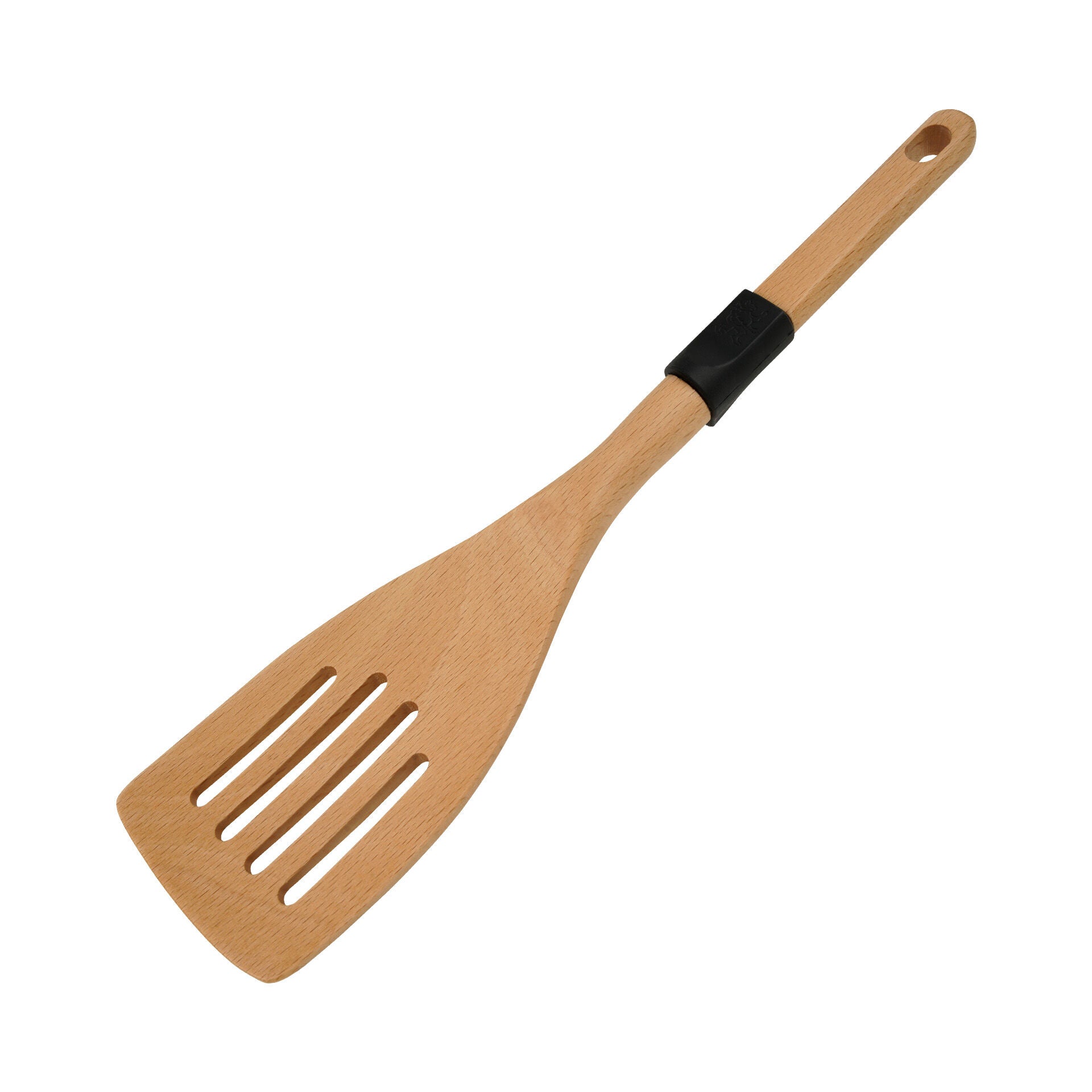 Stekespade med spalter bøketre 31 cm - Stanley Rogers forfra