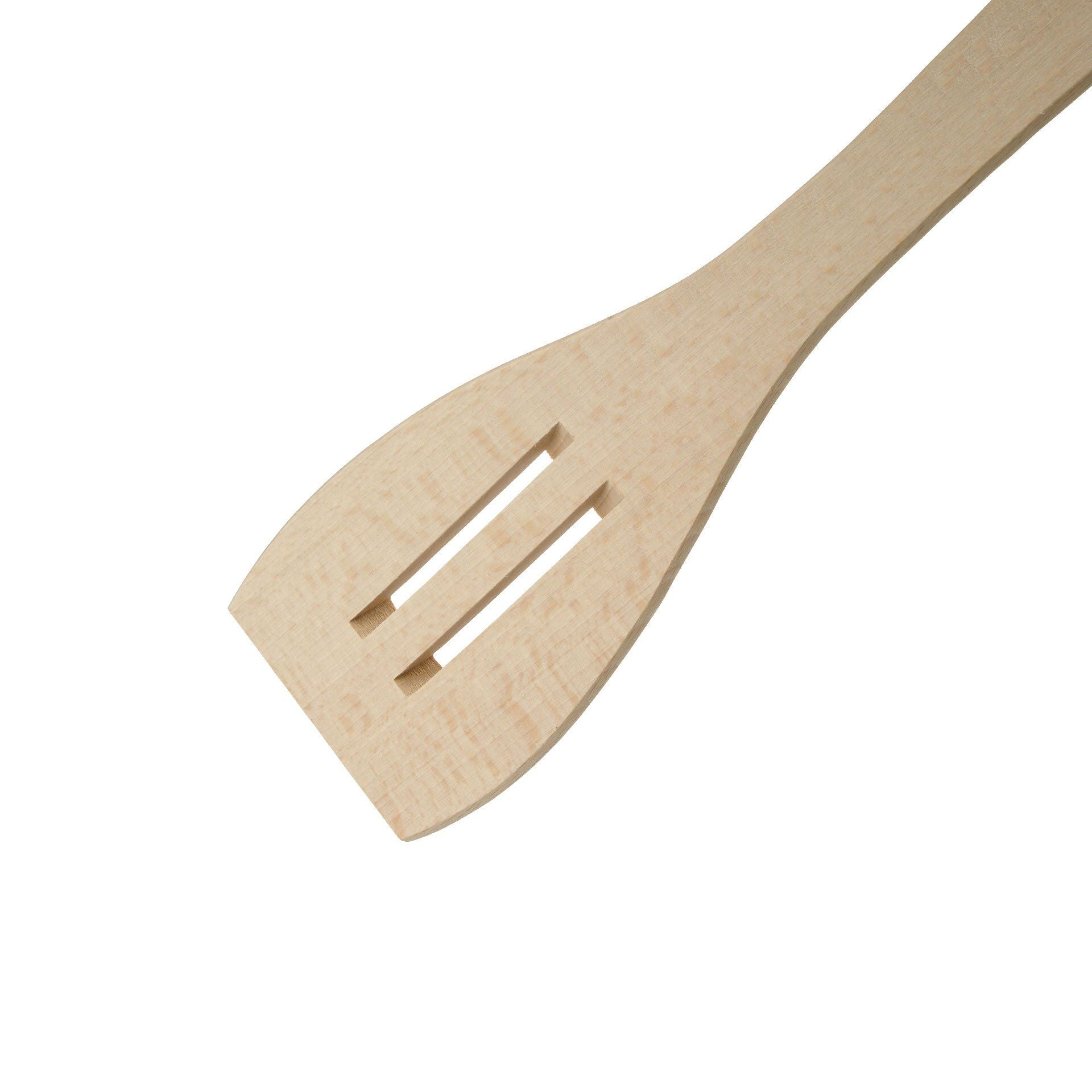 Bakside av stekespade med spalter bøketre FSC™ 30 cm - Fackelmann