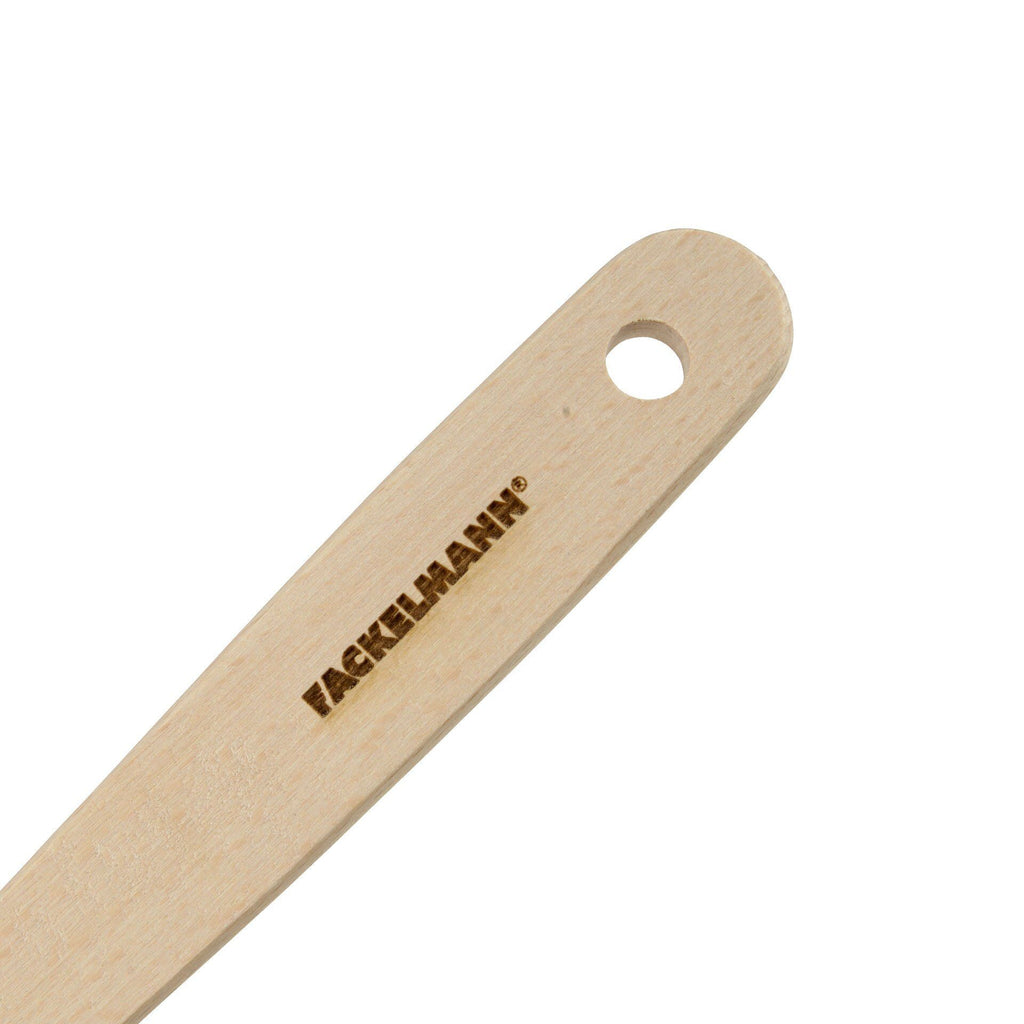 Detalj av spalter på stekespade med spalter bøketre FSC™ 30 cm - Fackelmann