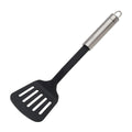 Stekespade med spalter og ovalt grep 32 cm plast - Fackelmann forfra