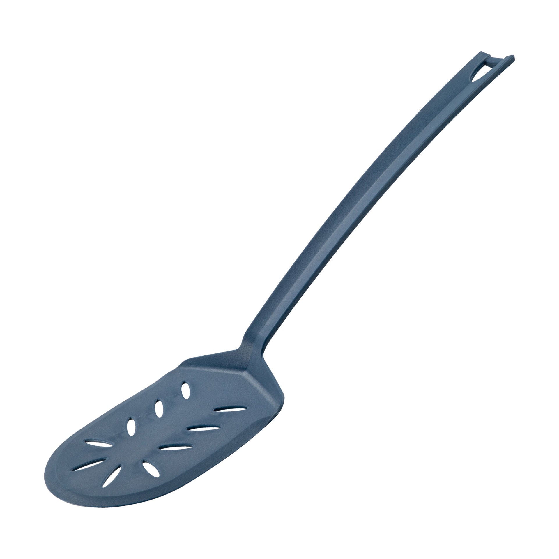 Stekespade med spalter plast blå 36 cm - Tasty forfra