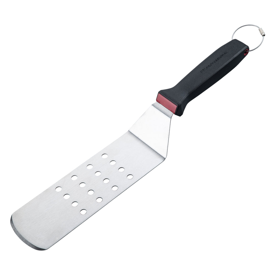 Stekespade perforert 24x7 cm varmebestandig FMprofessional forfra