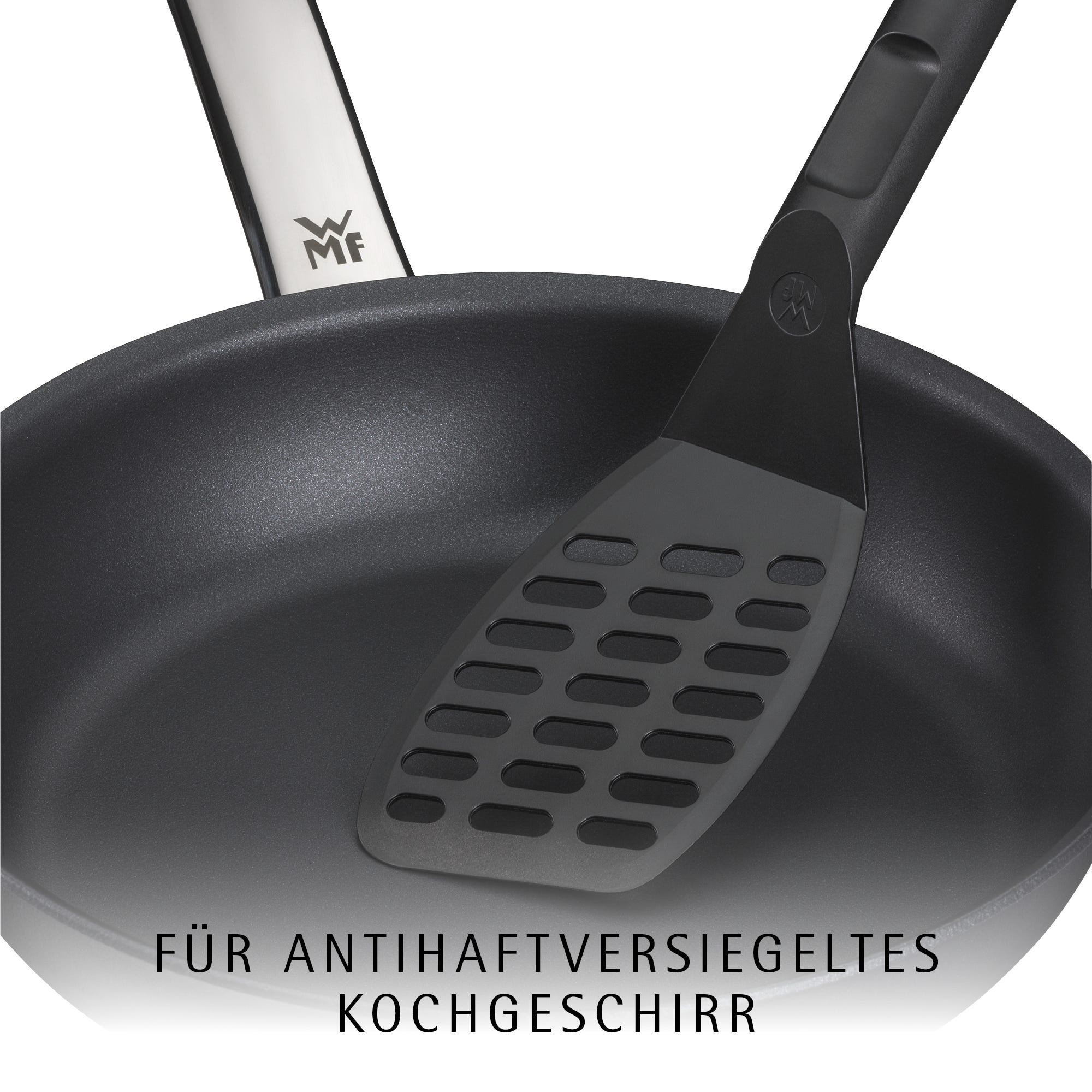 Nærbilde av håndtaket på Stekespade plast 31 cm varmebestandig non-stick - WMF