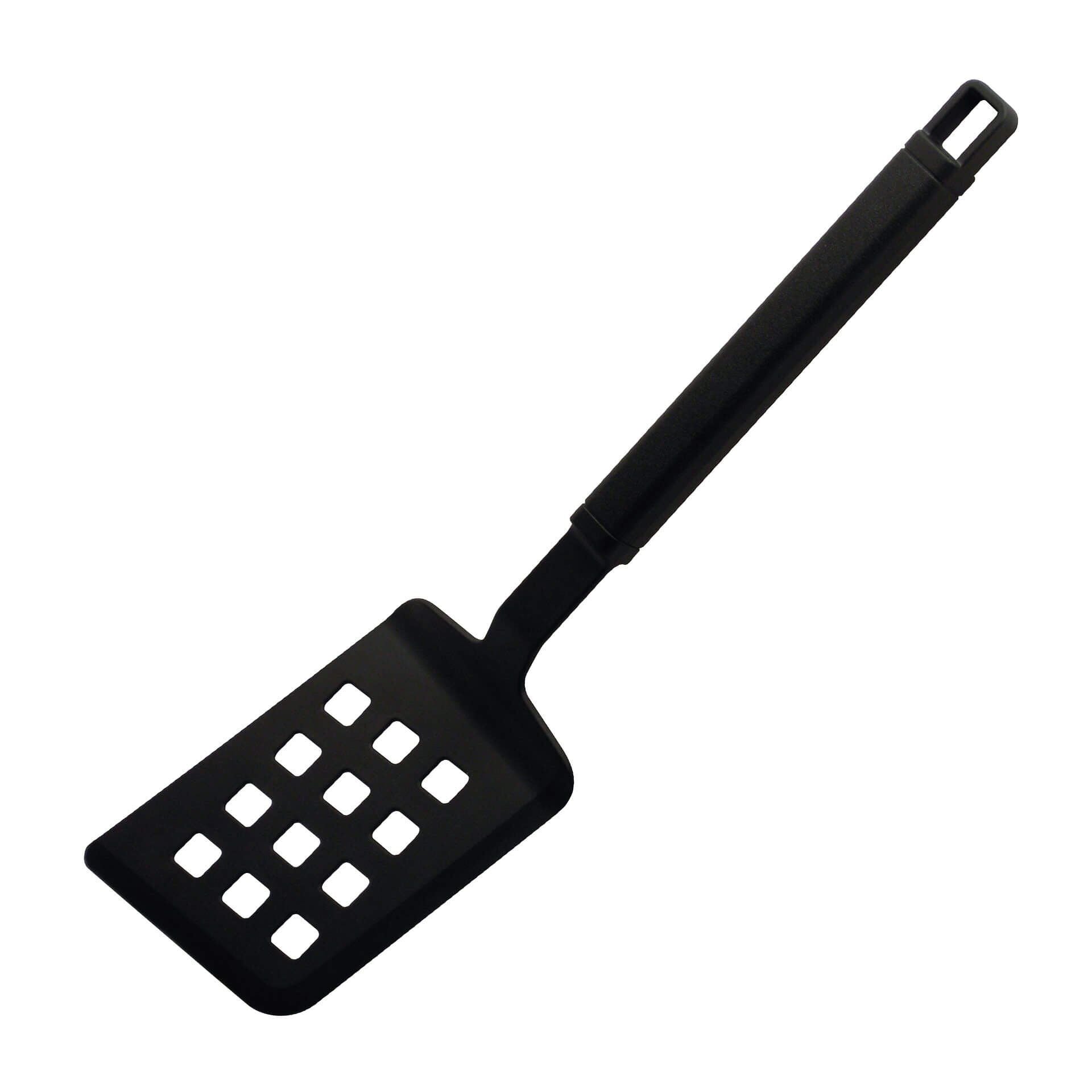 Stekespade svart 32 cm varmebestandig til +250 °C forfra