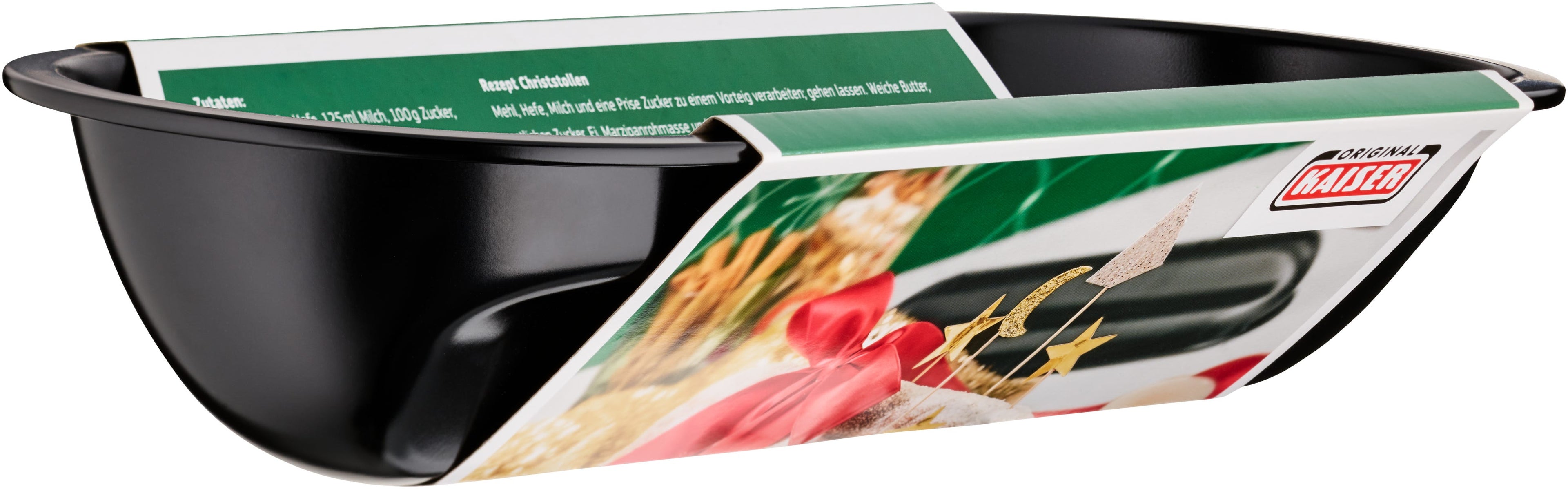 Griftranden på Stollenform bakeform med hvelvet lokk 39,5x14 cm non-stick - Kaiser
