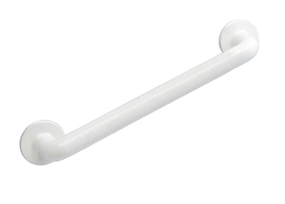 Støttehåndtak bad aluminium hvit 43 cm Secura - WENKO forfra