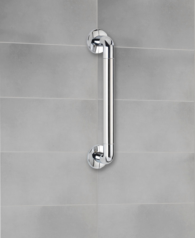 Støttehåndtak bad aluminium krom 43 cm Secura - WENKO sideprofil