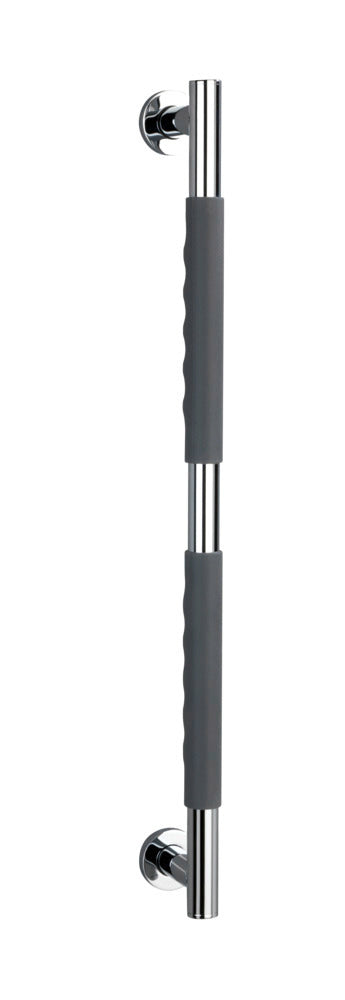 Støttehåndtak rustfritt stål 65,5 cm veggmontert for bad