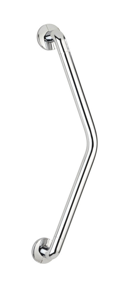 Støttehåndtak Secura 37 x 37 cm aluminium hvit for badet forfra