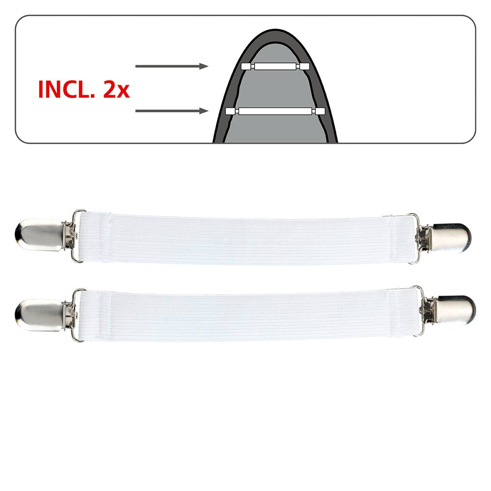 Strykebretttrekk Air Comfort M bomull 125×40 cm i bruk