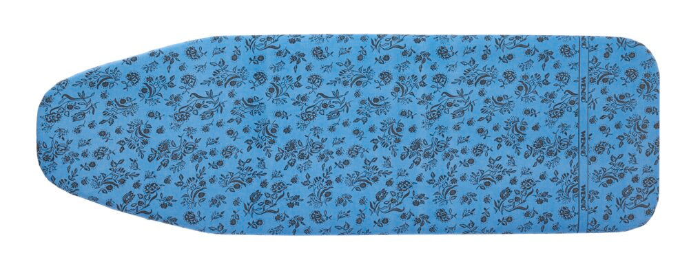 Strykebretttrekk keramikk blomstermønster 126×41 cm forfra