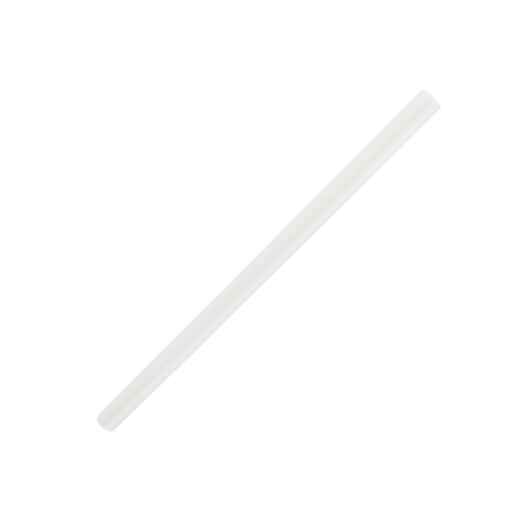 Sugerør gjenbrukbare 20 cm for smoothie 50 stk transparent forfra
