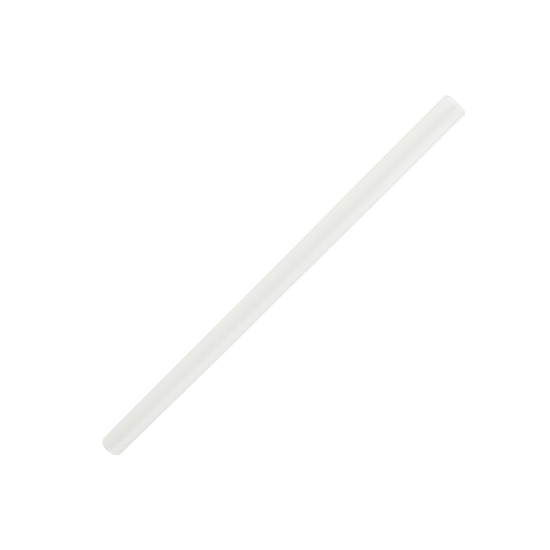Sugerør gjenbrukbare 20 cm for smoothie 50 stk transparent forfra