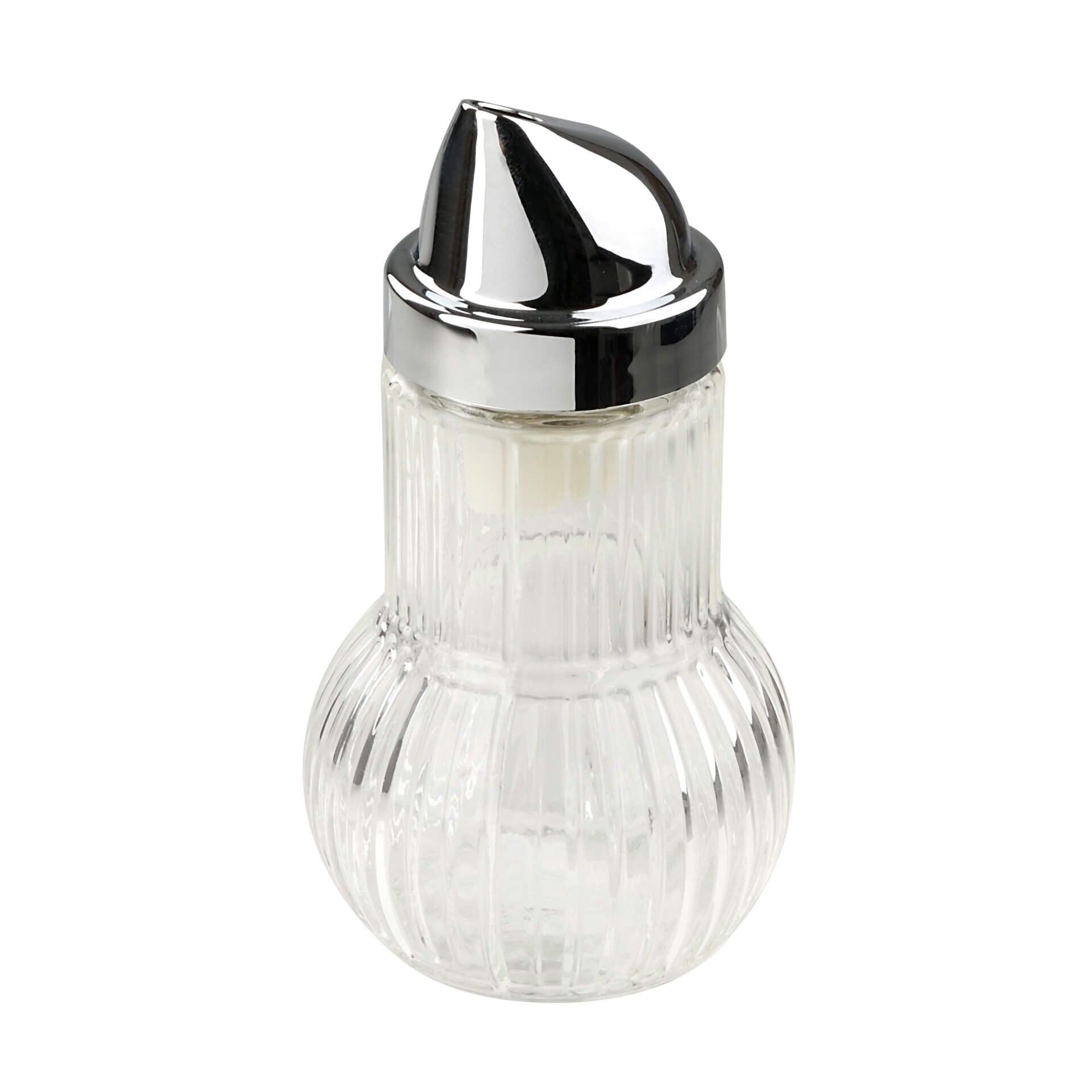 Sukkerstrøer Rubin glass 160 ml - Fackelmann forfra