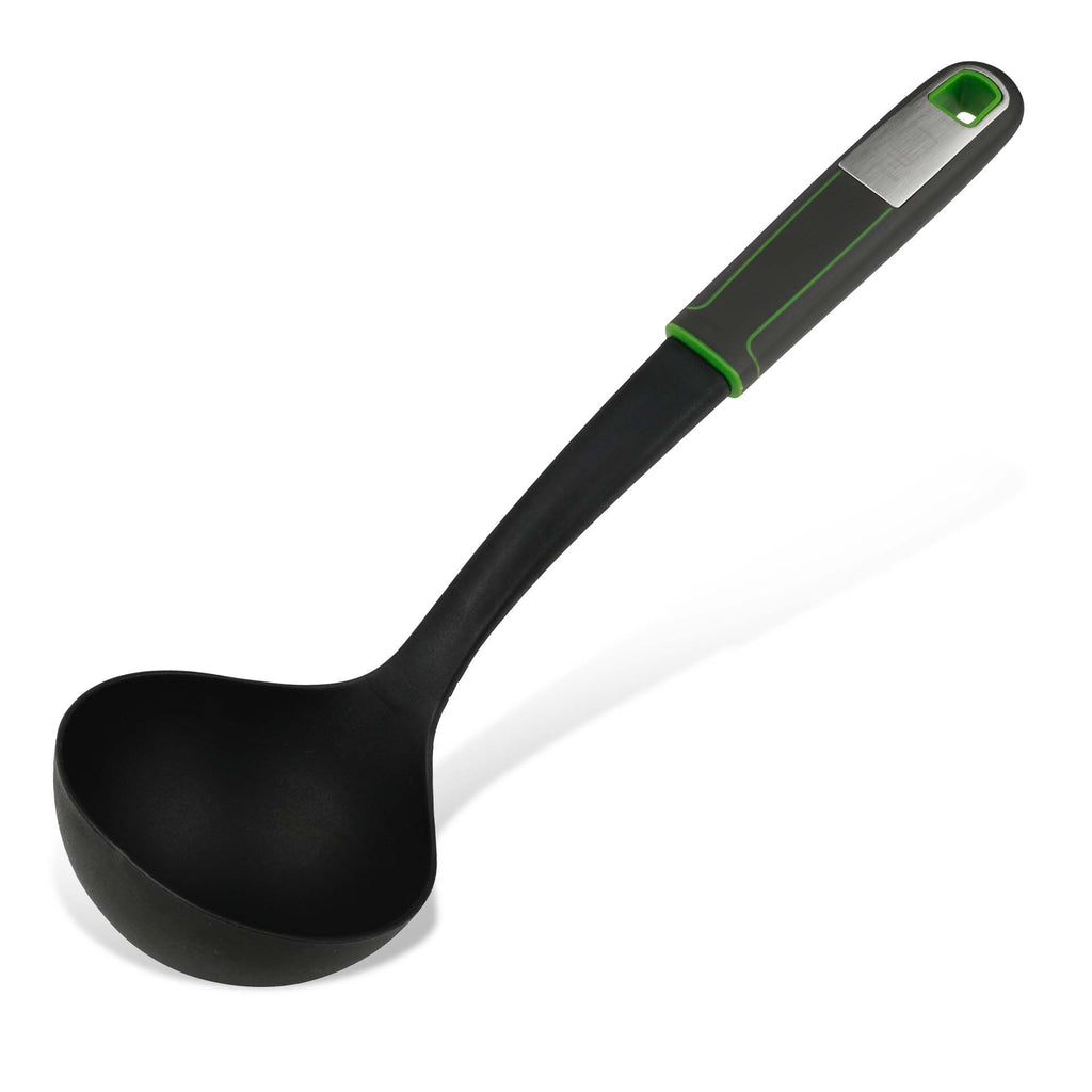 Suppøse 31 cm nylon med silikongrep montert i kjøkken