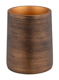 Tannbørsteholder Palena bronse polyresin forfra