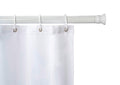 Teleskop dusjstang hvit 110-185 cm Ø 2,8 cm aluminium Wenko forfra