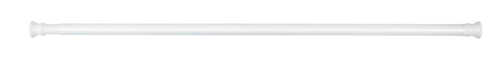 Teleskop dusjstang hvit 110-185 cm Ø 2,8 cm aluminium Wenko bakside