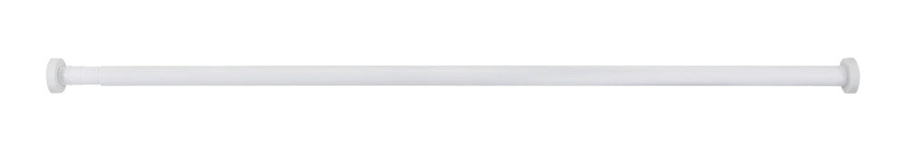 Teleskopisk dusjforhangstang 110-185 cm hvit aluminium - Wenko bakside